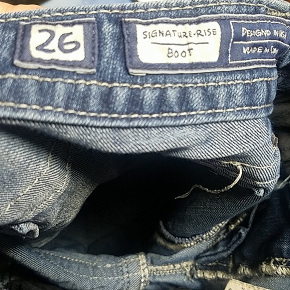 👠💋👠Beautiful Miss Me jeans signature rise 26x34 - Picture 8 of 10